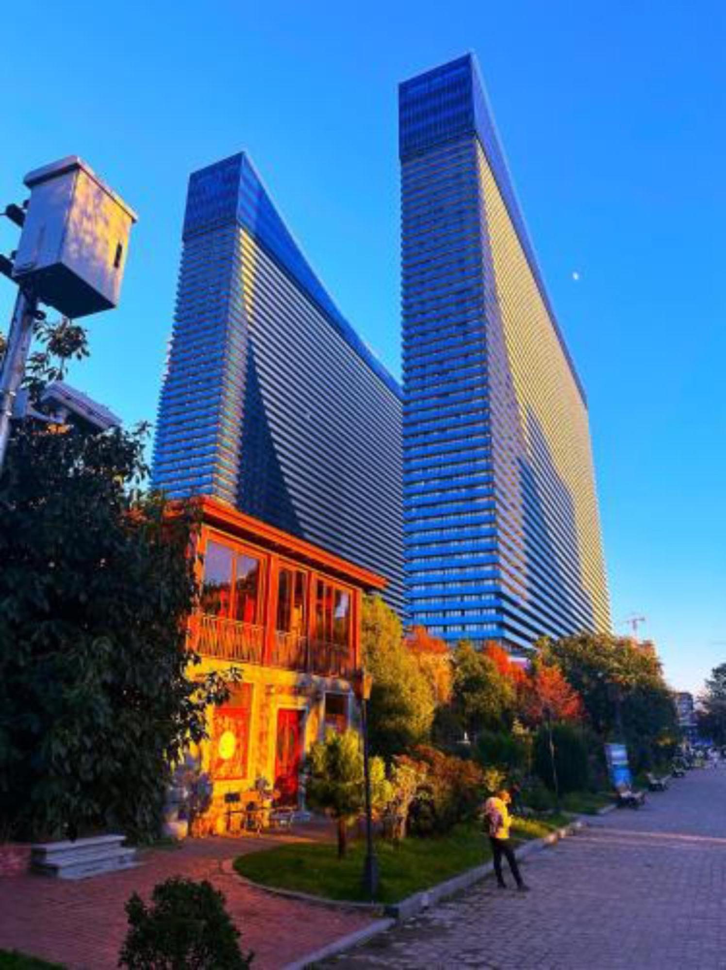 Orbi City Panorama Vip Appartement Batoemi Buitenkant foto